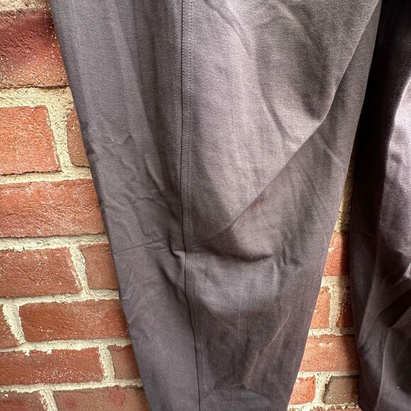 Eileen Fisher $218 Womens washable Flex Ponte Lantern Pants brown XL NEW - Picture 11 of 13